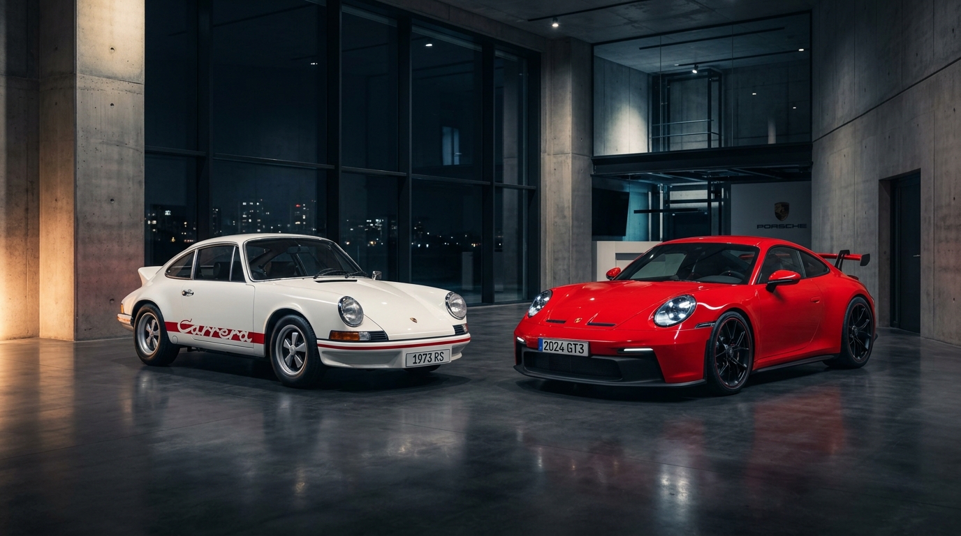 La Evolución del Porsche 911 a lo Largo de la Historia: De 1963 a la Era Híbrida 992.2